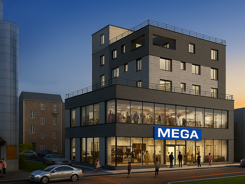 메가전자 본점 운영 중